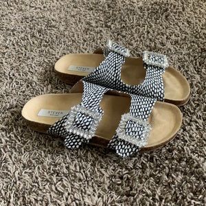 Steven New York Somers Slide Sandals in women’s size 9